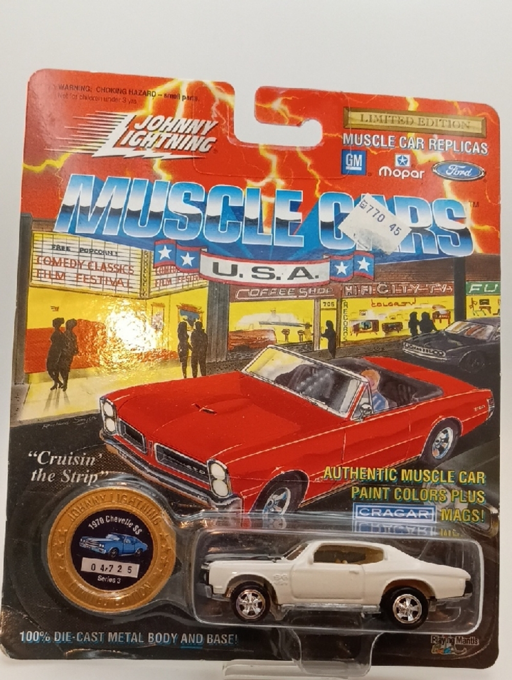 1995 Johnny Lightning Muscle Cars USA Series 2 die-cast 1970 Chevelle SS!